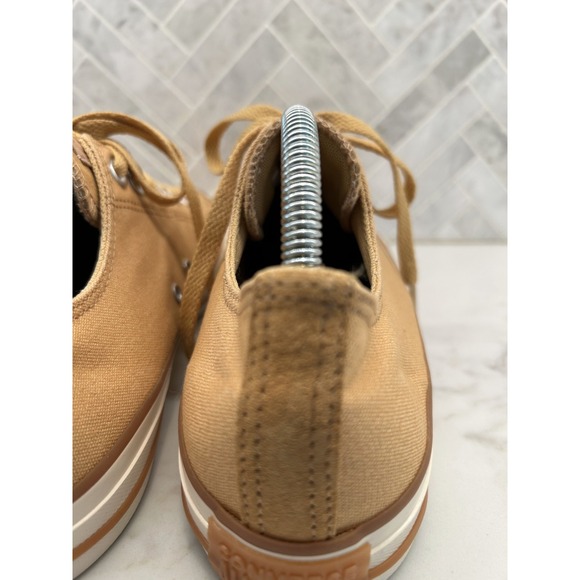 Converse Chuck Taylor All Star Canvas Low Top Sneakers Mens Size 9 Tan Khaki - Picture 4 of 9